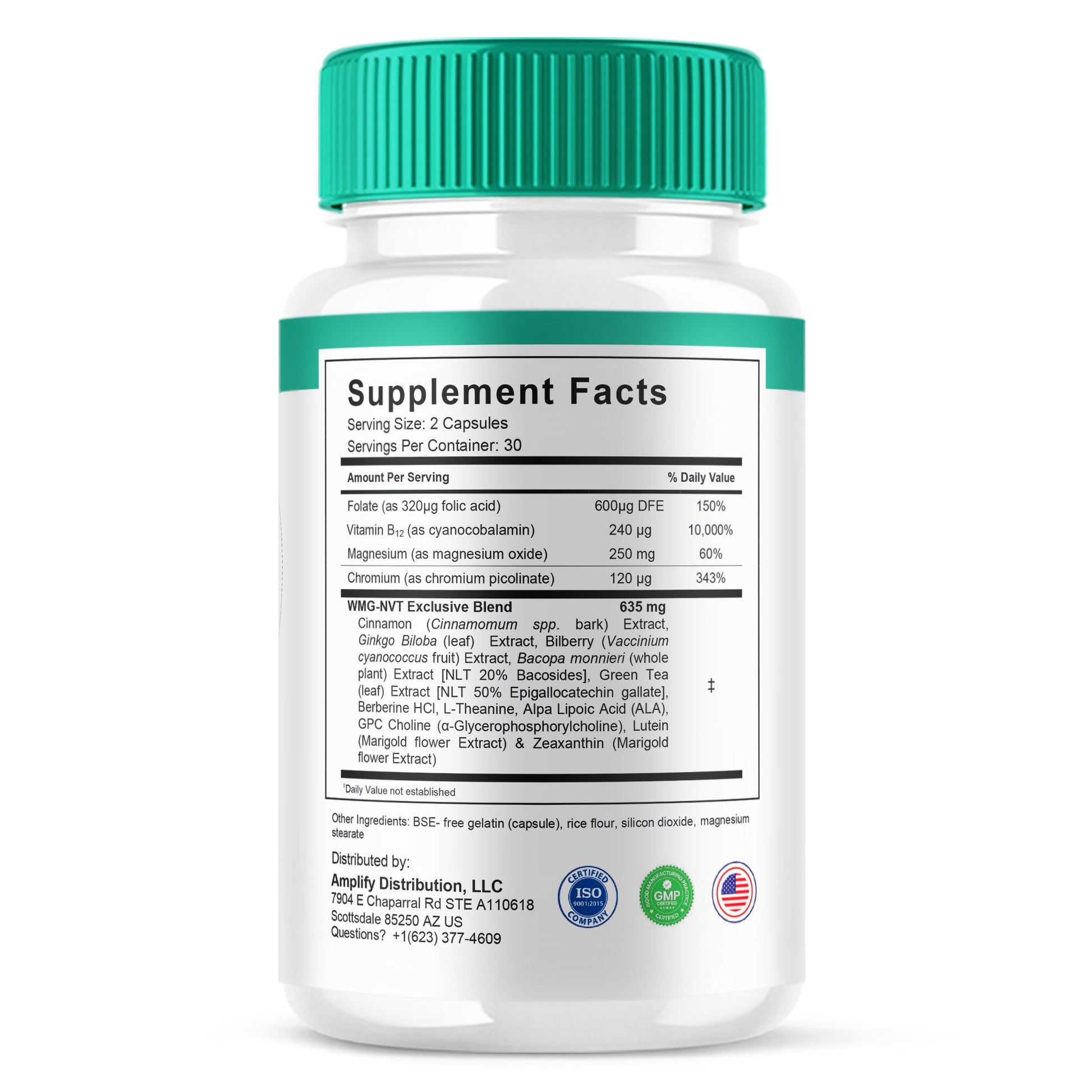 Gluco6 Max Glycogen Support Capsules - Vitamin Place - Blood Sugar Capsules