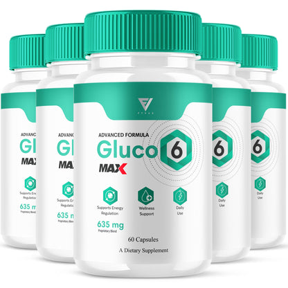 Gluco6 Max Glycogen Support Capsules - Vitamin Place - Blood Sugar Capsules