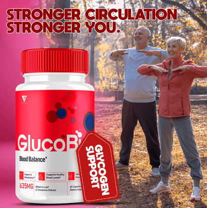 GlucoBio Glycogen Support Capsules - Vitamin Place - Blood Sugar Capsules