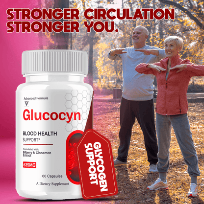 Glucocyn Glycogen Capsules - Vitamin Place - Blood Sugar Capsules