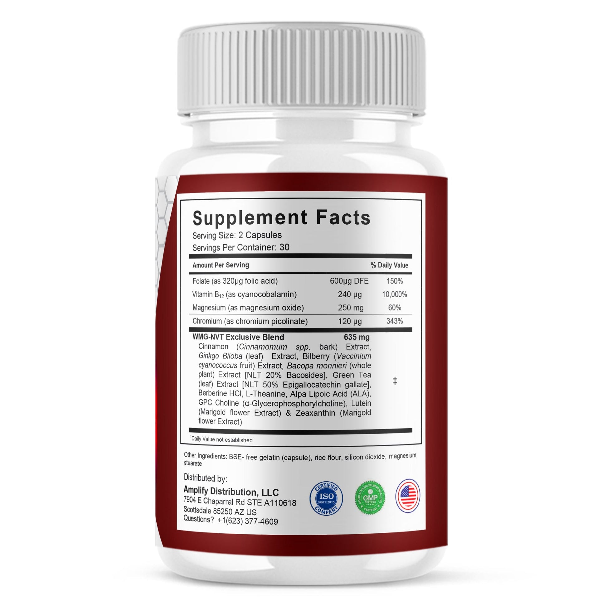 Glucocyn Glycogen Capsules - Vitamin Place - Blood Sugar Capsules
