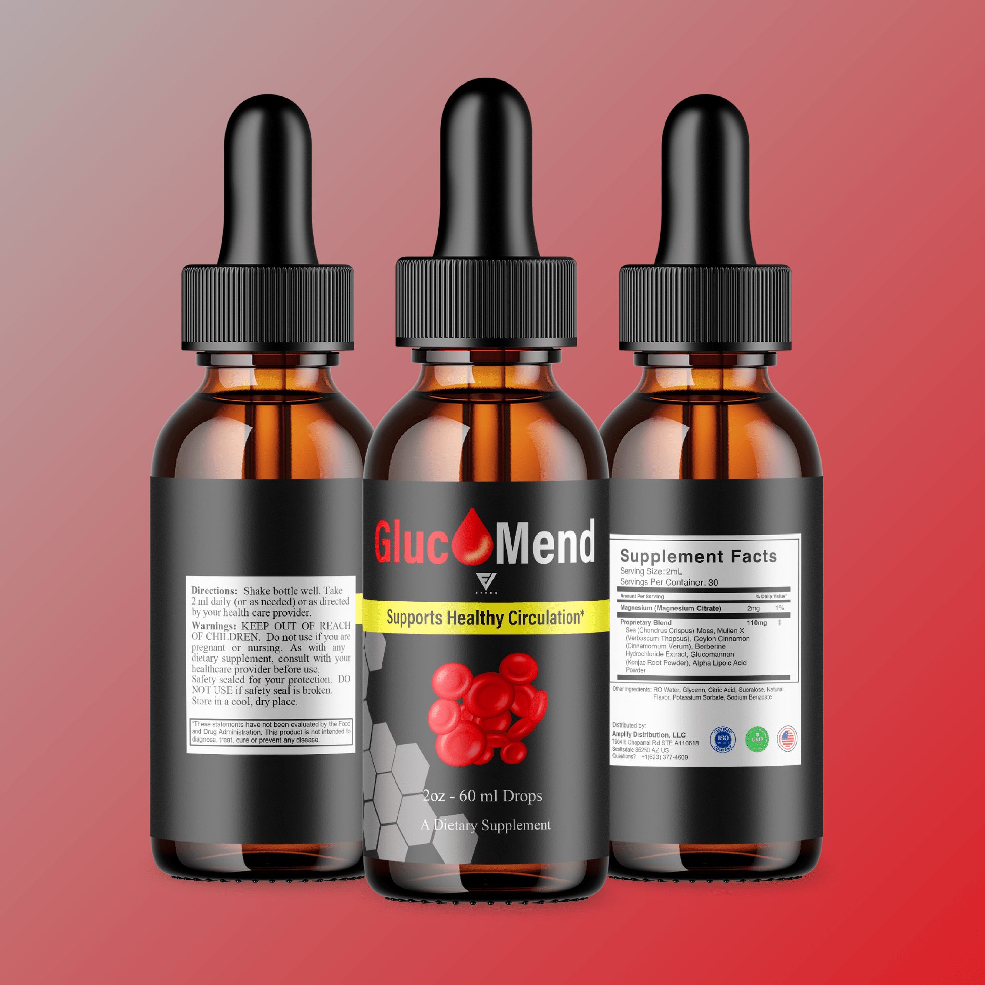 Glucomend Drops - Vitamin Place - Drops