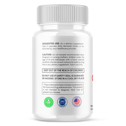 Glucovate Glycogen Support Capsules - Vitamin Place - Blood Sugar Capsules