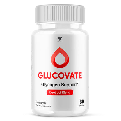 Glucovate Glycogen Support Capsules - Vitamin Place - Blood Sugar Capsules