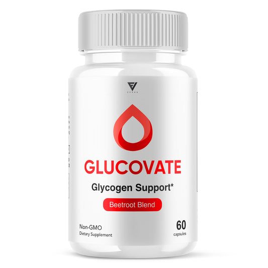 Glucovate Glycogen Support Capsules - Vitamin Place - Blood Sugar Capsules