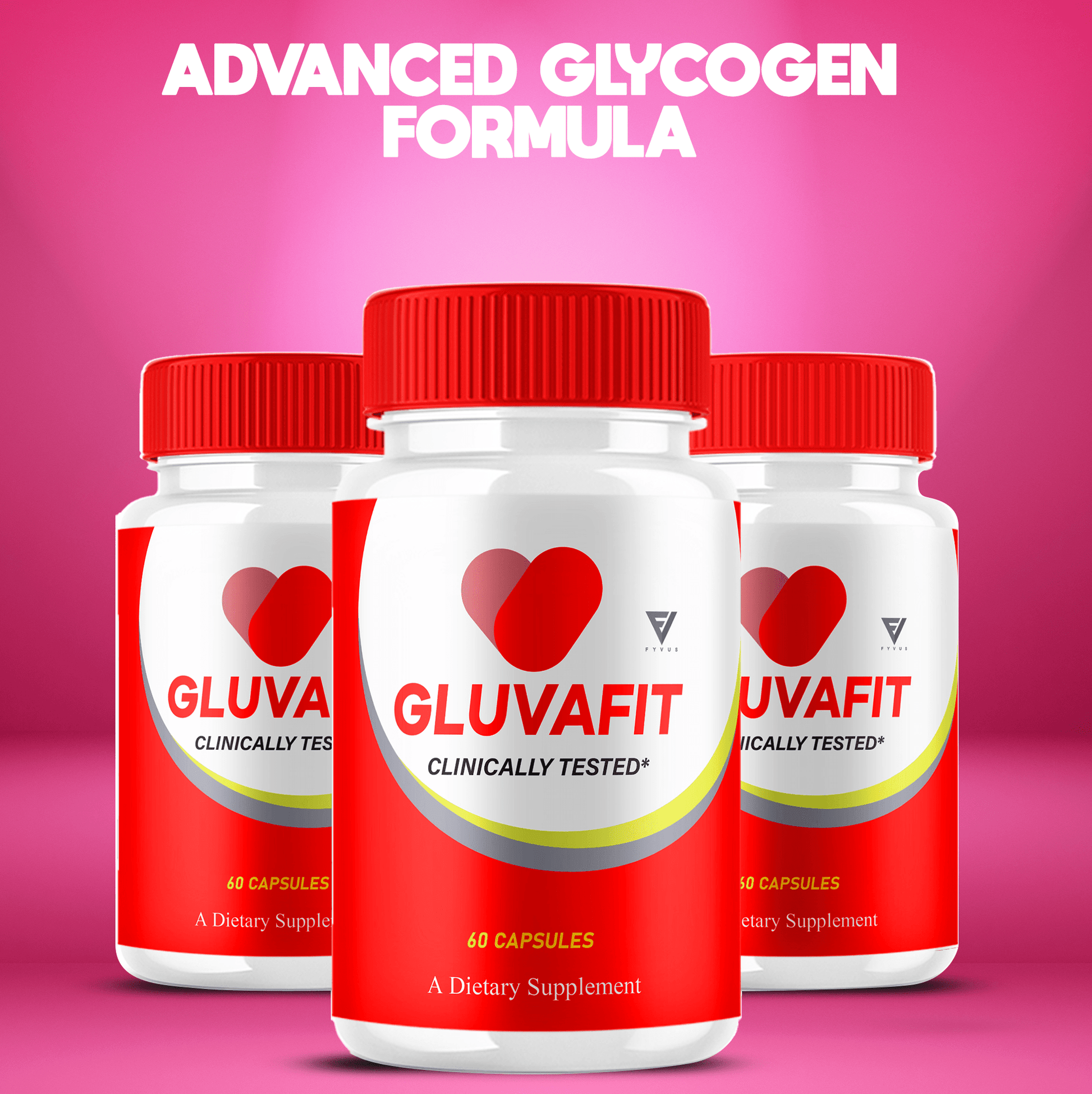 Gluvafit Glycogen Capsules - Vitamin Place - Blood Sugar Capsules