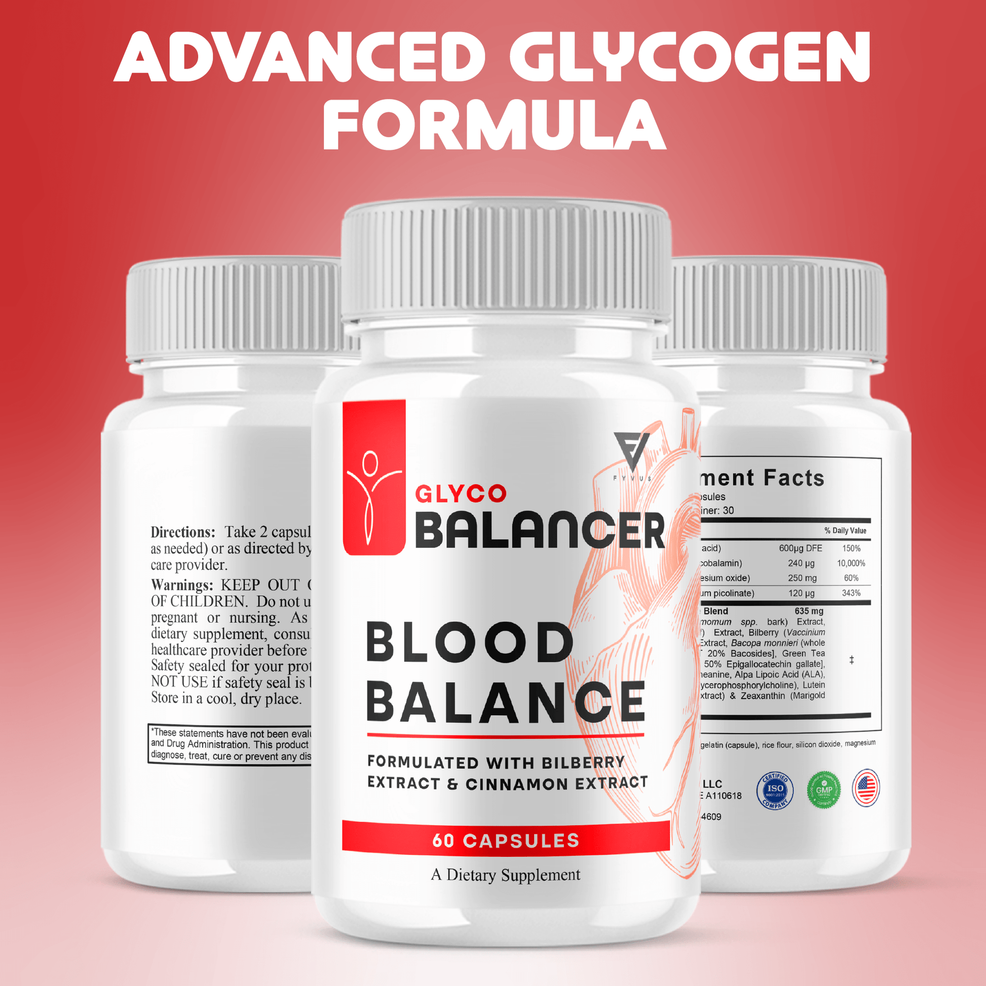Glyco Balancer Capsules - Vitamin Place - Energy & Circulation