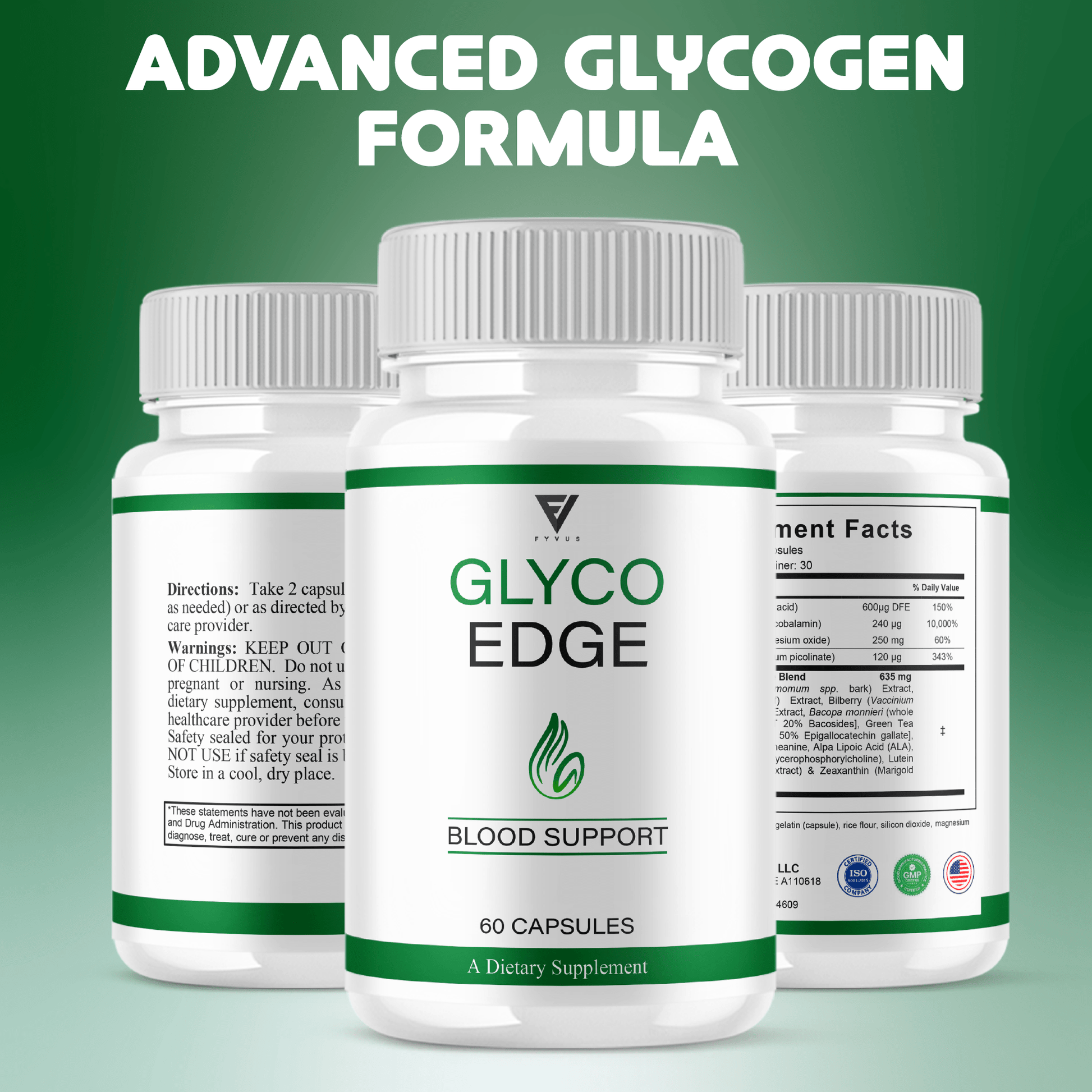 Glyco Edge Capsules - Vitamin Place - Blood Sugar Capsules
