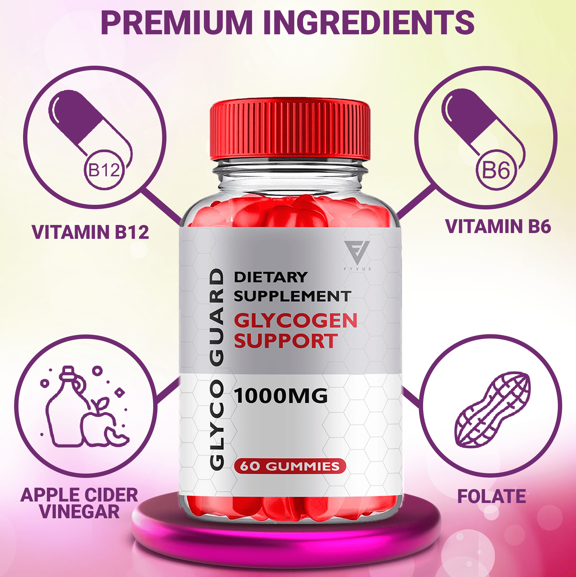 Glyco Guard Keto ACV Gummies - Vitamin Place