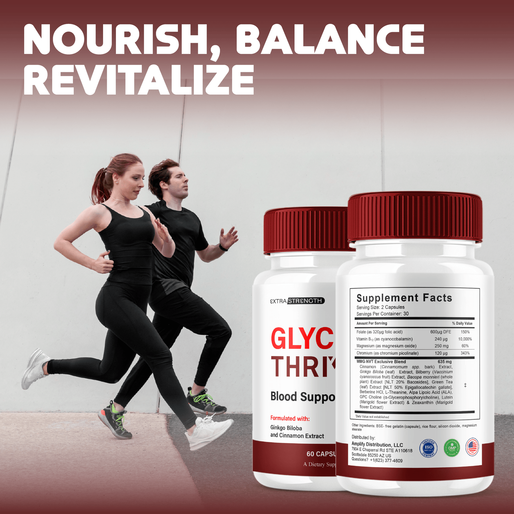 Glyco Thrive Capsules - Vitamin Place - Circulation & Wellness Support