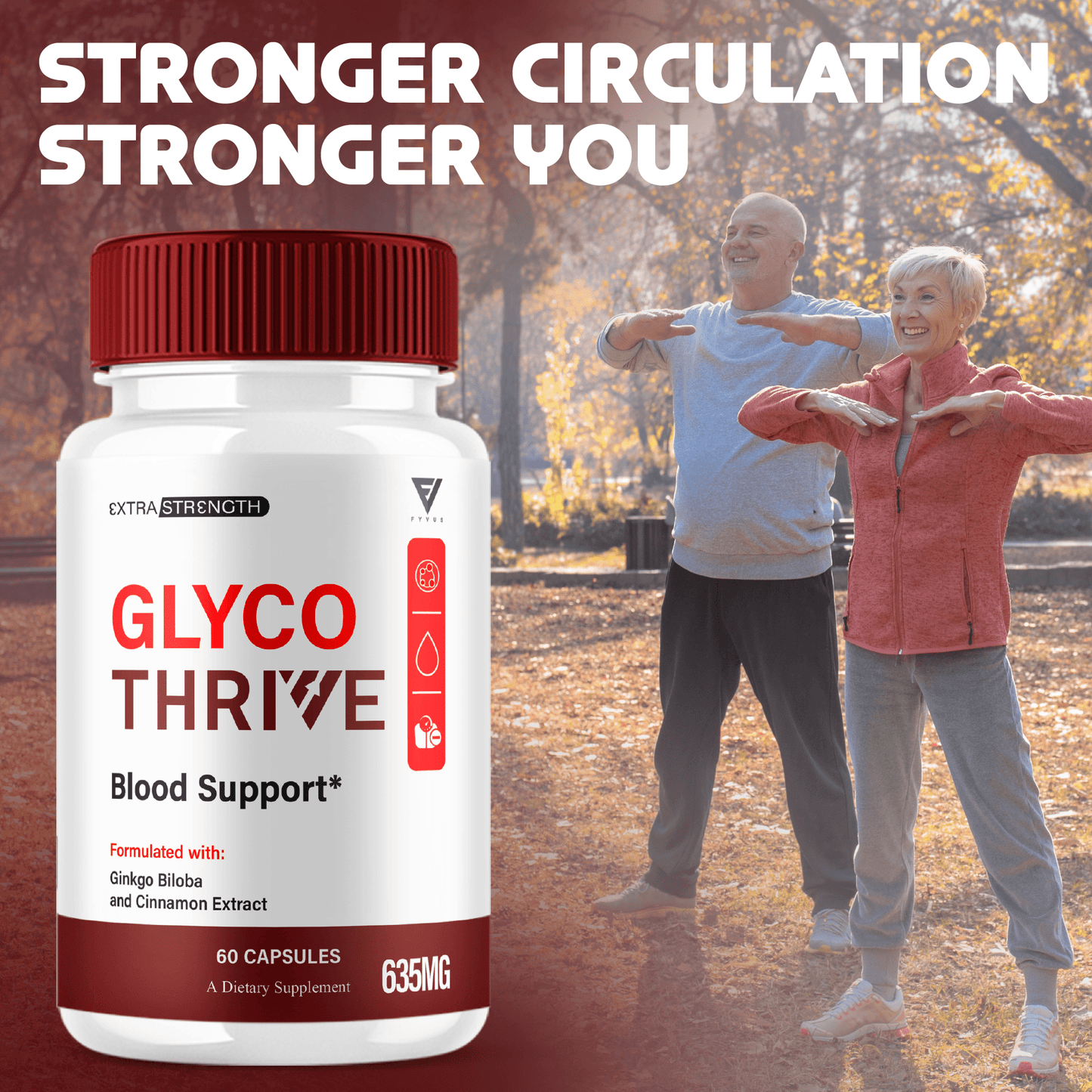 Glyco Thrive Capsules - Vitamin Place - Circulation & Wellness Support