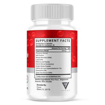 Glyco Vantage Glycogen Support Capsules - Vitamin Place - Blood Sugar Capsules