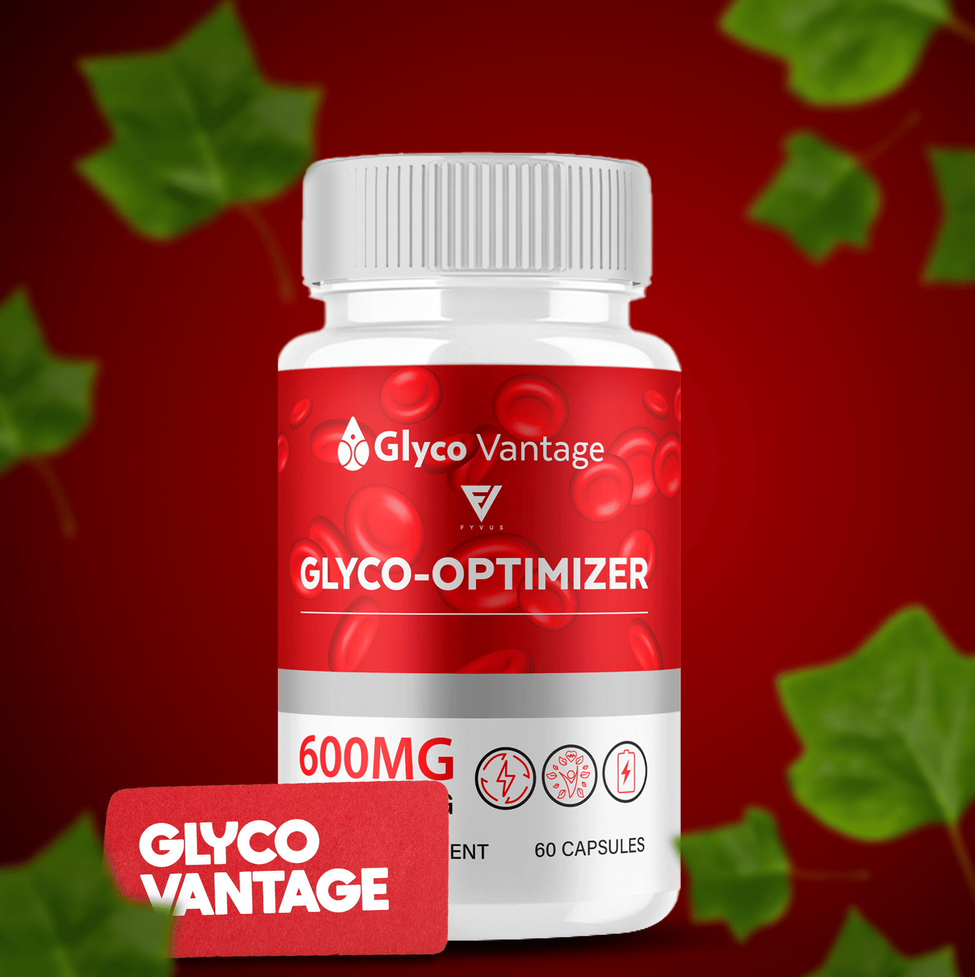 Glyco Vantage Glycogen Support Capsules - Vitamin Place - Blood Sugar Capsules