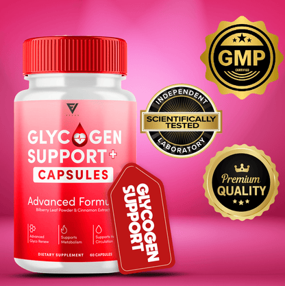 Glycogen Support Glycogen Capsules - Vitamin Place - Blood Sugar Capsules