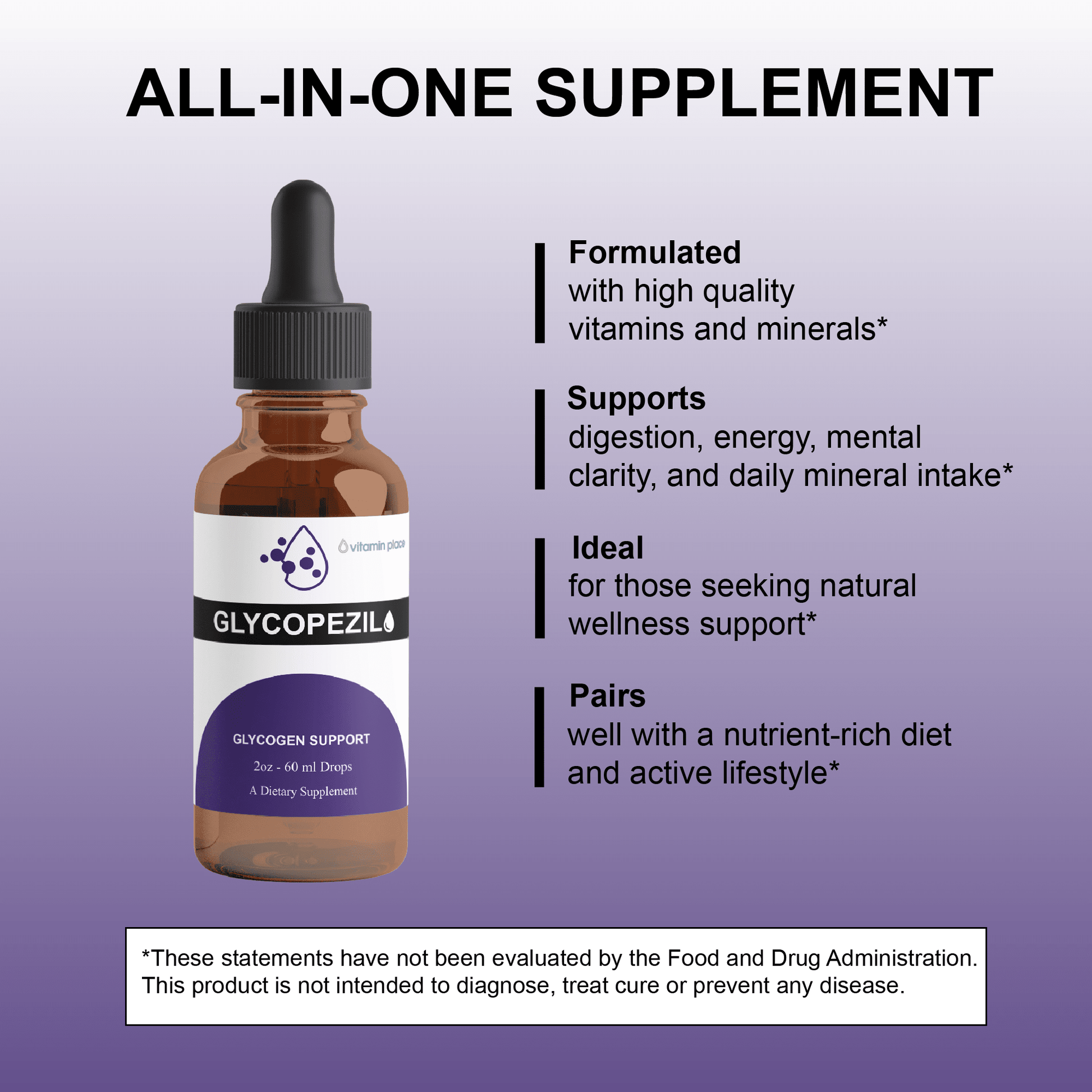 Glycopezil Drops - Vitamin Place - Energy & Circulation