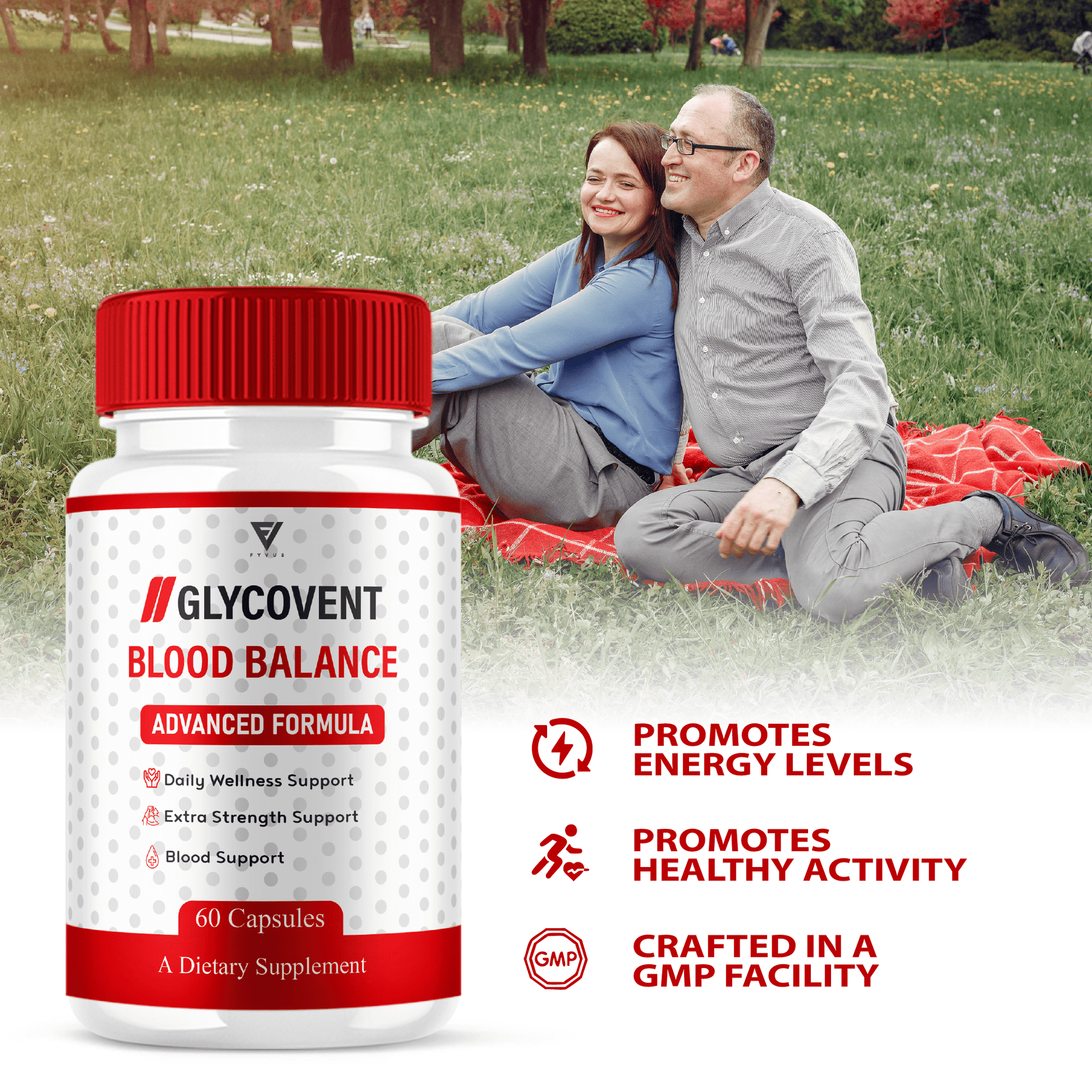Glycovent Capsules - Vitamin Place - Energy & Circulation