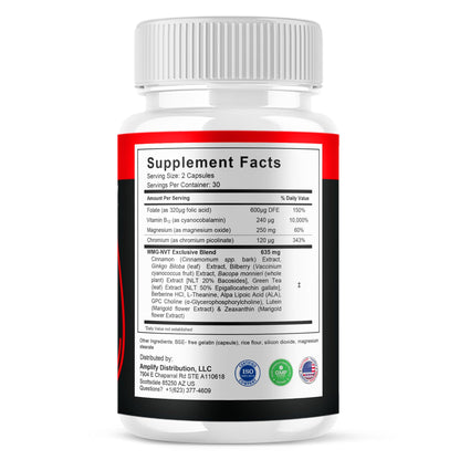 Glycowize Glycogen Support Capsules - Vitamin Place - Blood Sugar Capsules