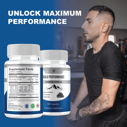 Gold Performance Capsules - Vitamin Place - Sports Nutrition