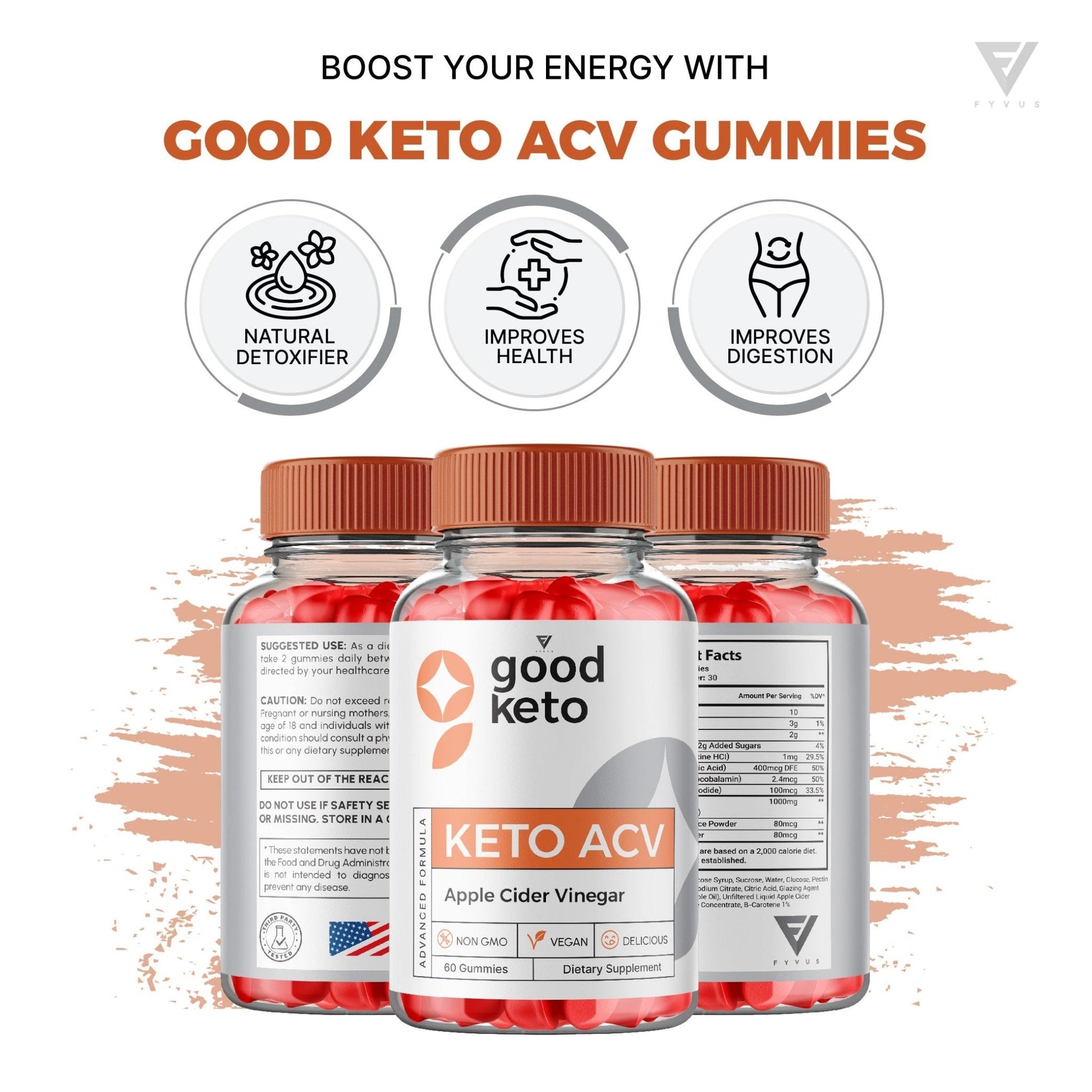 Good Keto ACV Gummies - Vitamin Place - Apple Cider Vinegar Gummies