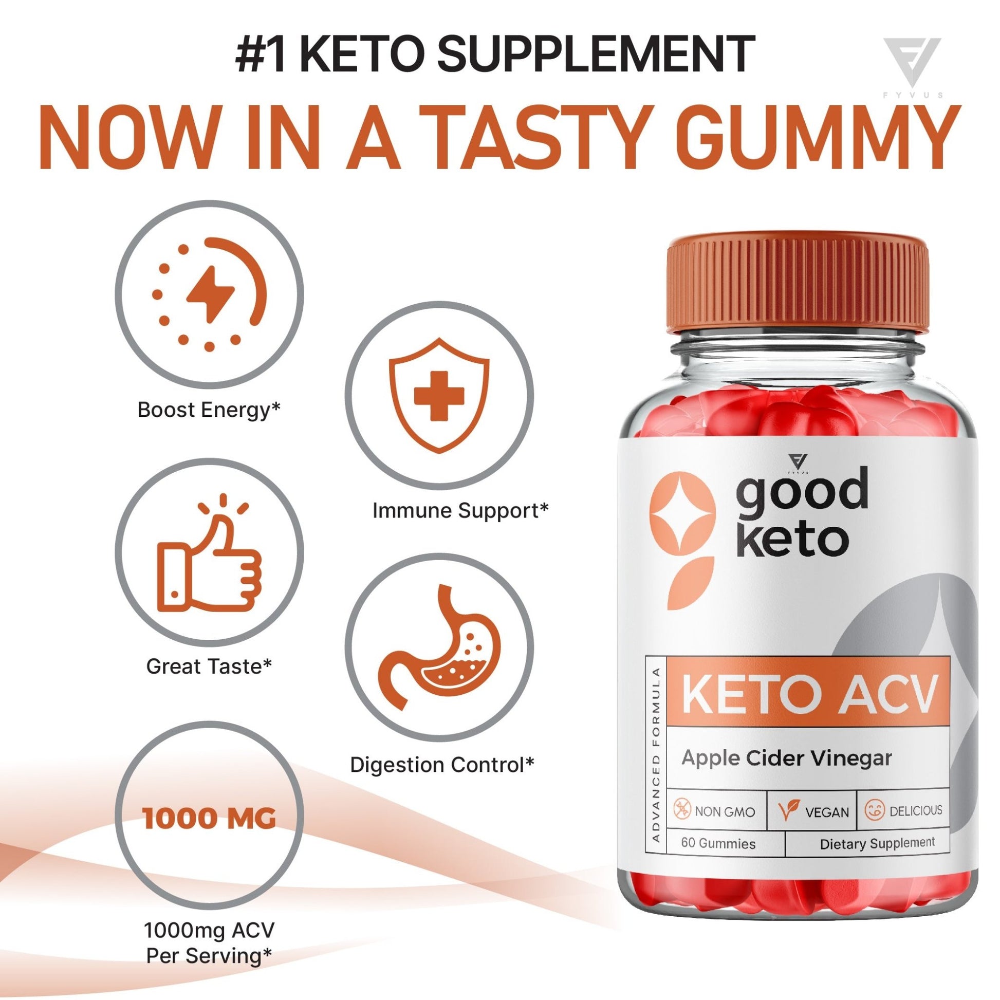 Good Keto ACV Gummies - Vitamin Place - Apple Cider Vinegar Gummies