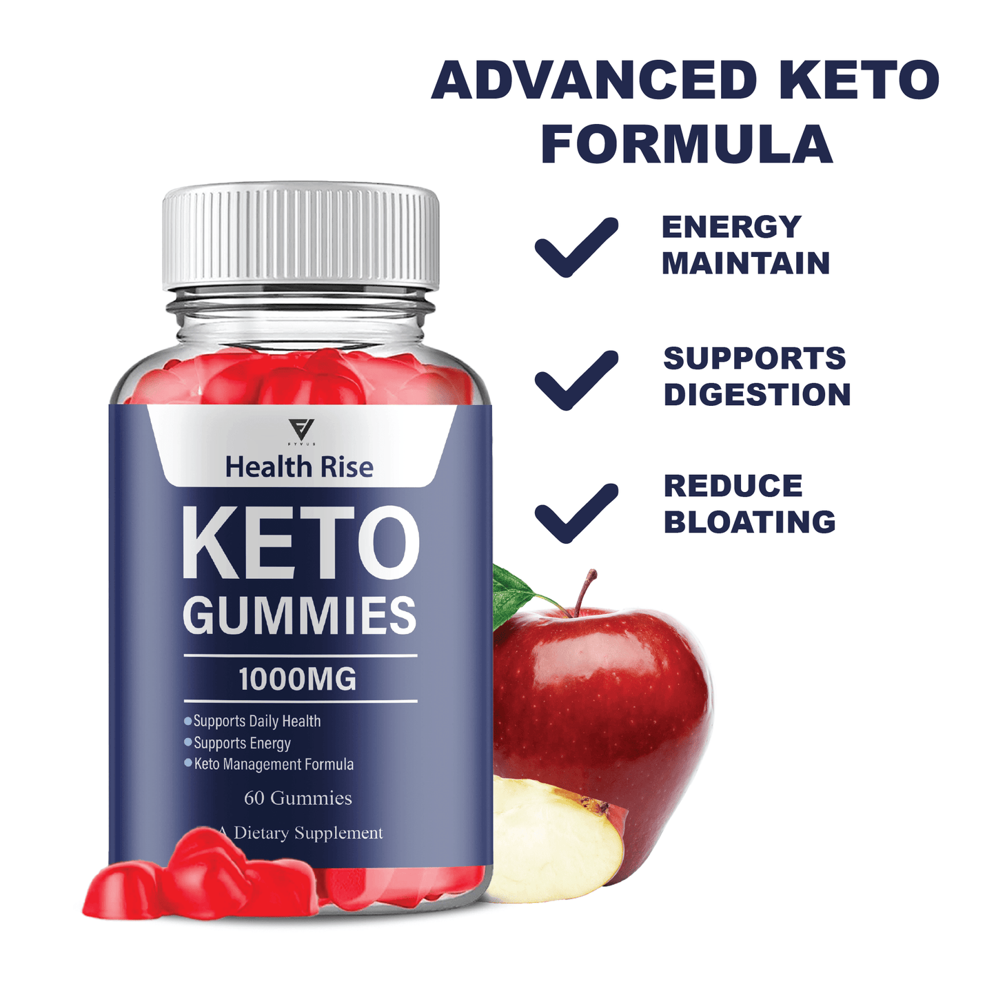 Health Rise Keto Gummies - Vitamin Place