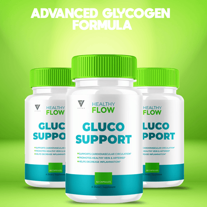 Healthy Flow Glycogen Capsules - Vitamin Place - Blood Sugar Capsules