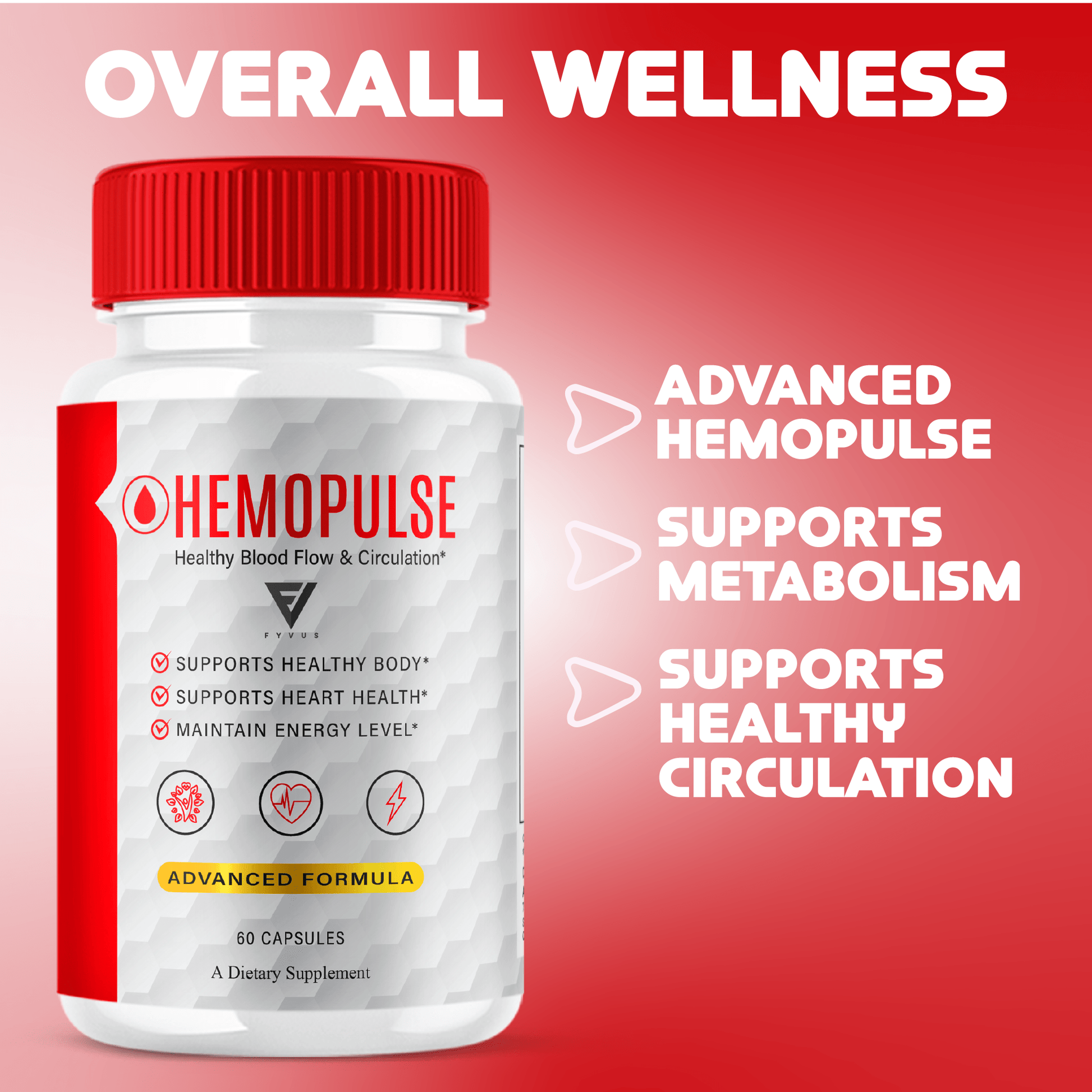 Hemopulse Glycogen Capsules - Vitamin Place