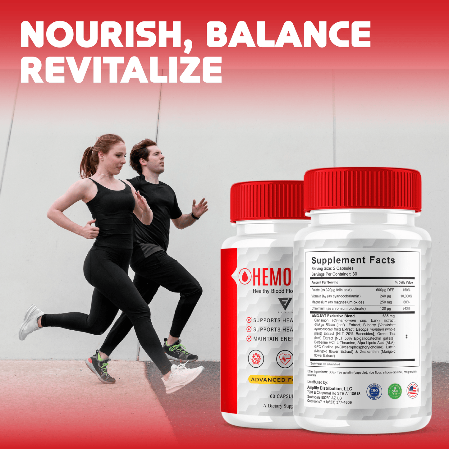 Hemopulse Glycogen Capsules - Vitamin Place