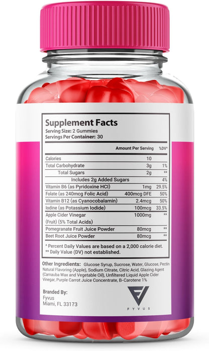 Herba RX Keto ACV Gummies - Vitamin Place - Apple Cider Vinegar Gummies