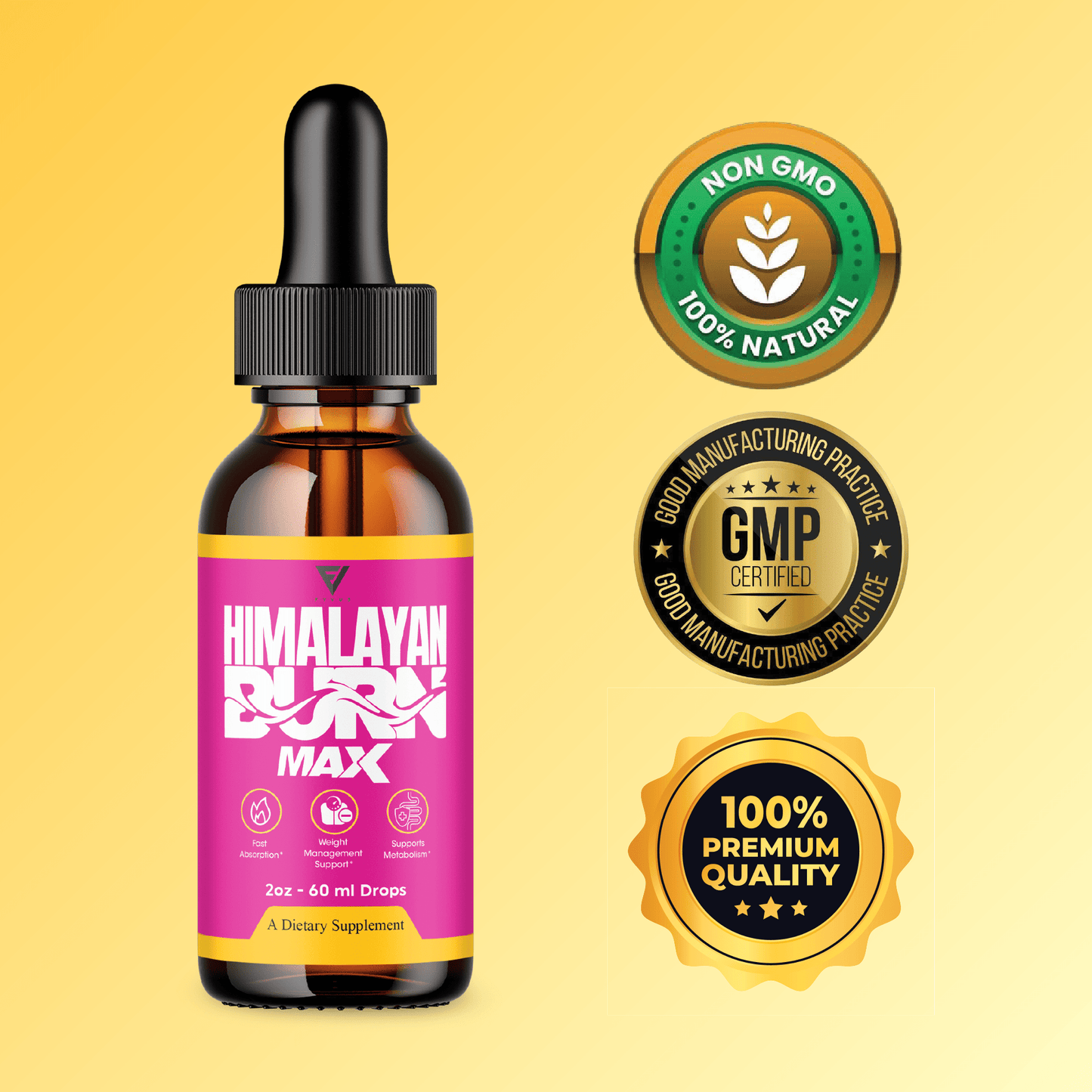 Himalayan Burn Max Drops - Vitamin Place - Drops