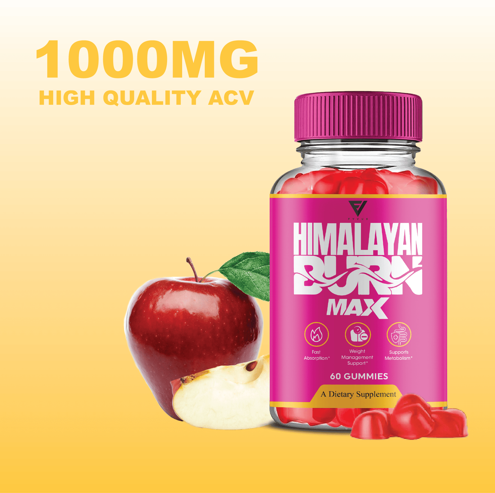 Himalayan Burn Max Gummies - Vitamin Place