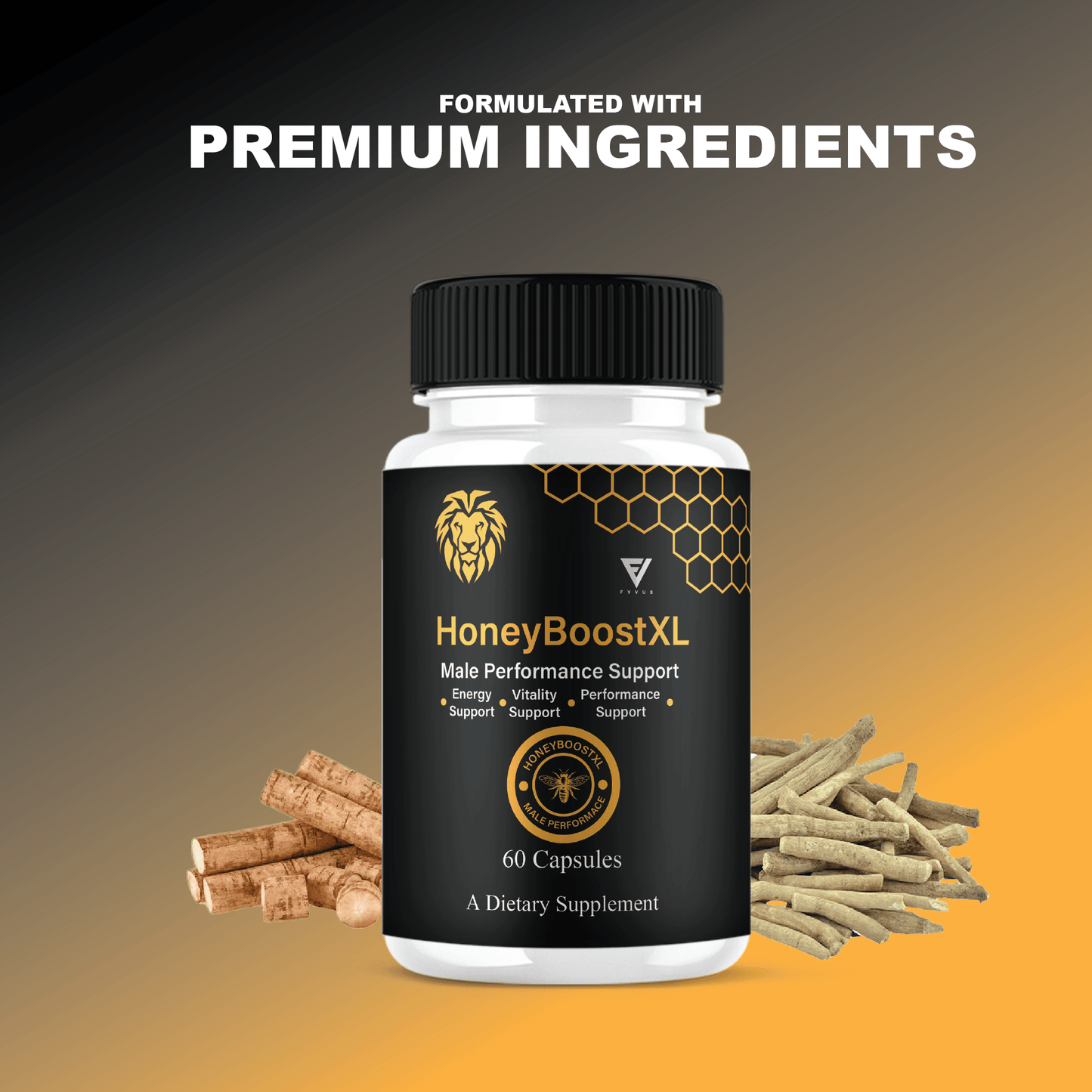 Honey Boost XL Capsules - Vitamin Place - Men's Health