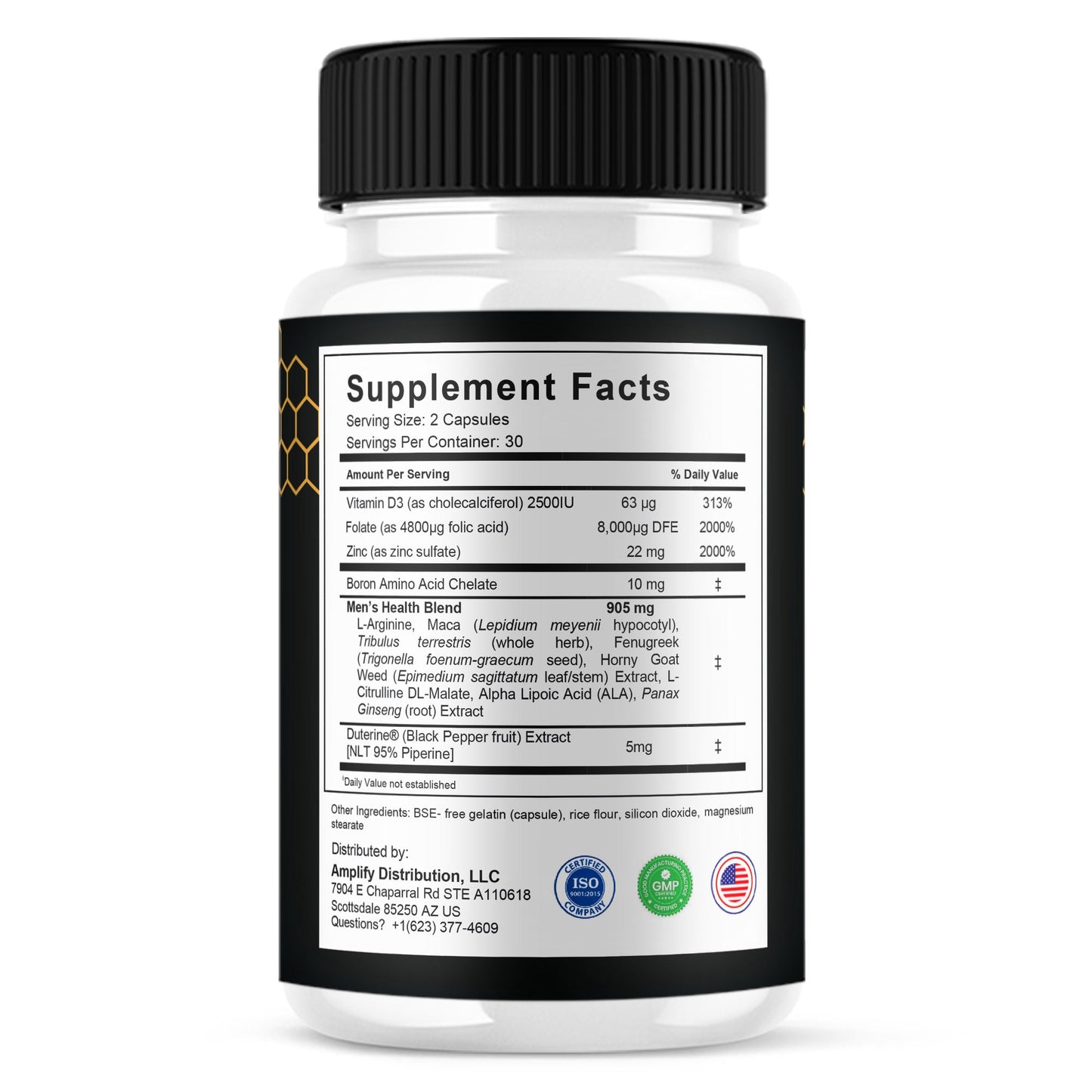 Honey Boost XL Capsules - Vitamin Place - Men's Health