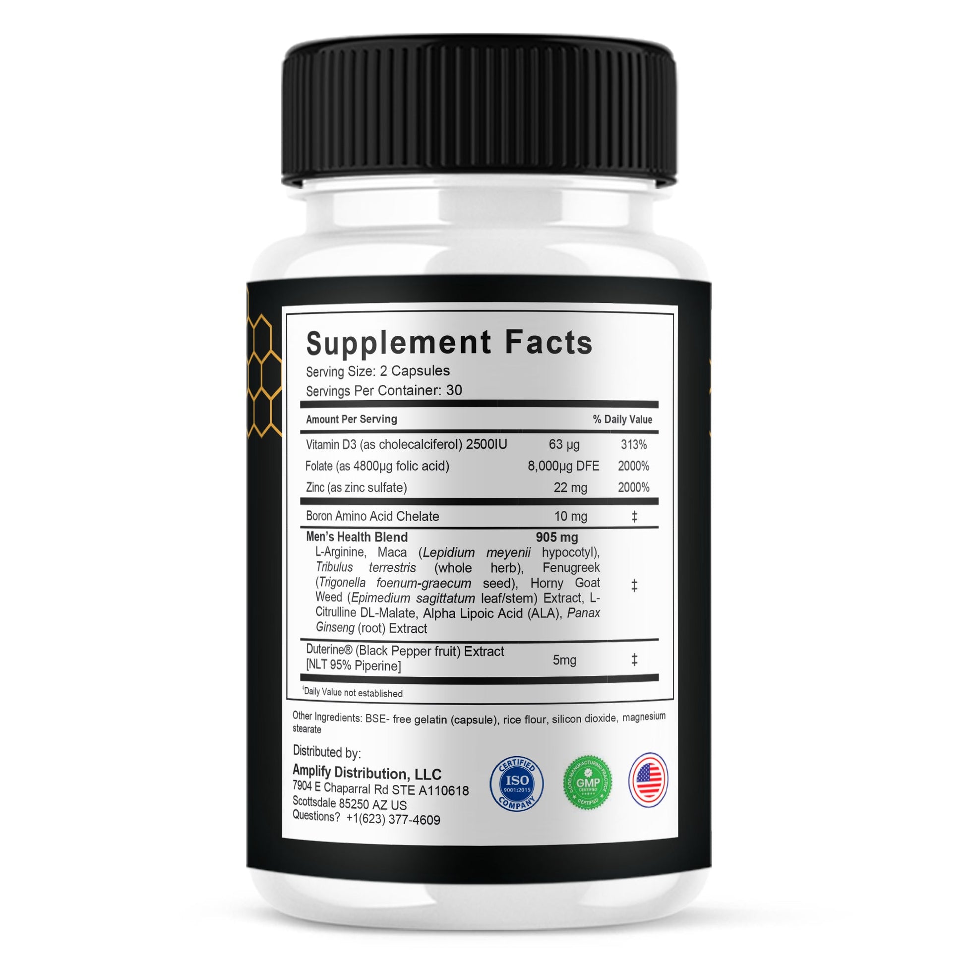 Honey Boost XL Capsules - Vitamin Place - Men's Health