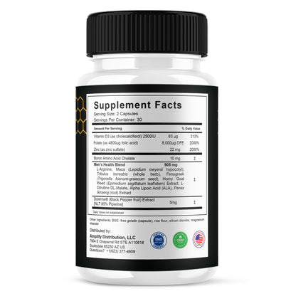 Honey Boost XL Capsules - Vitamin Place - Men's Health