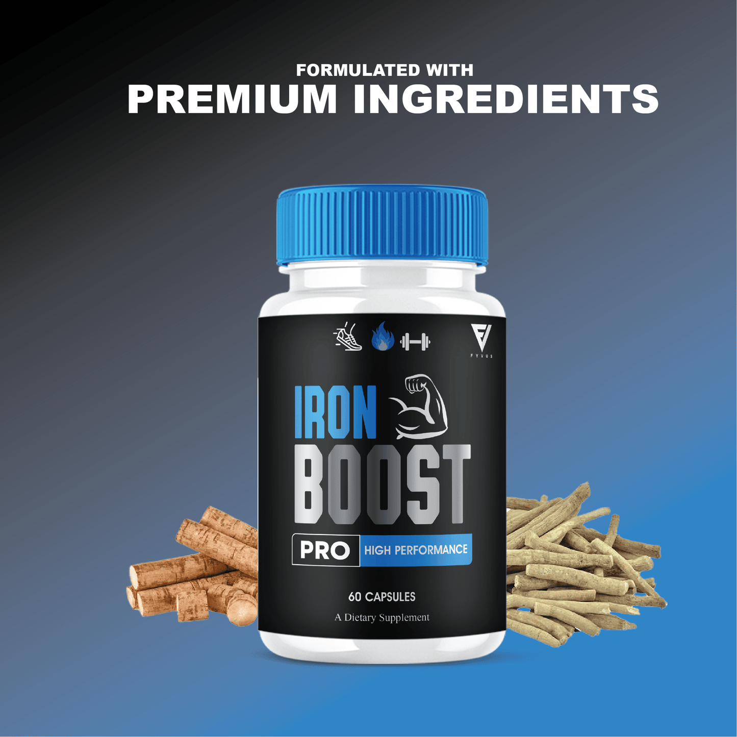 Iron Boost Pro Capsules - Vitamin Place - Men's Health