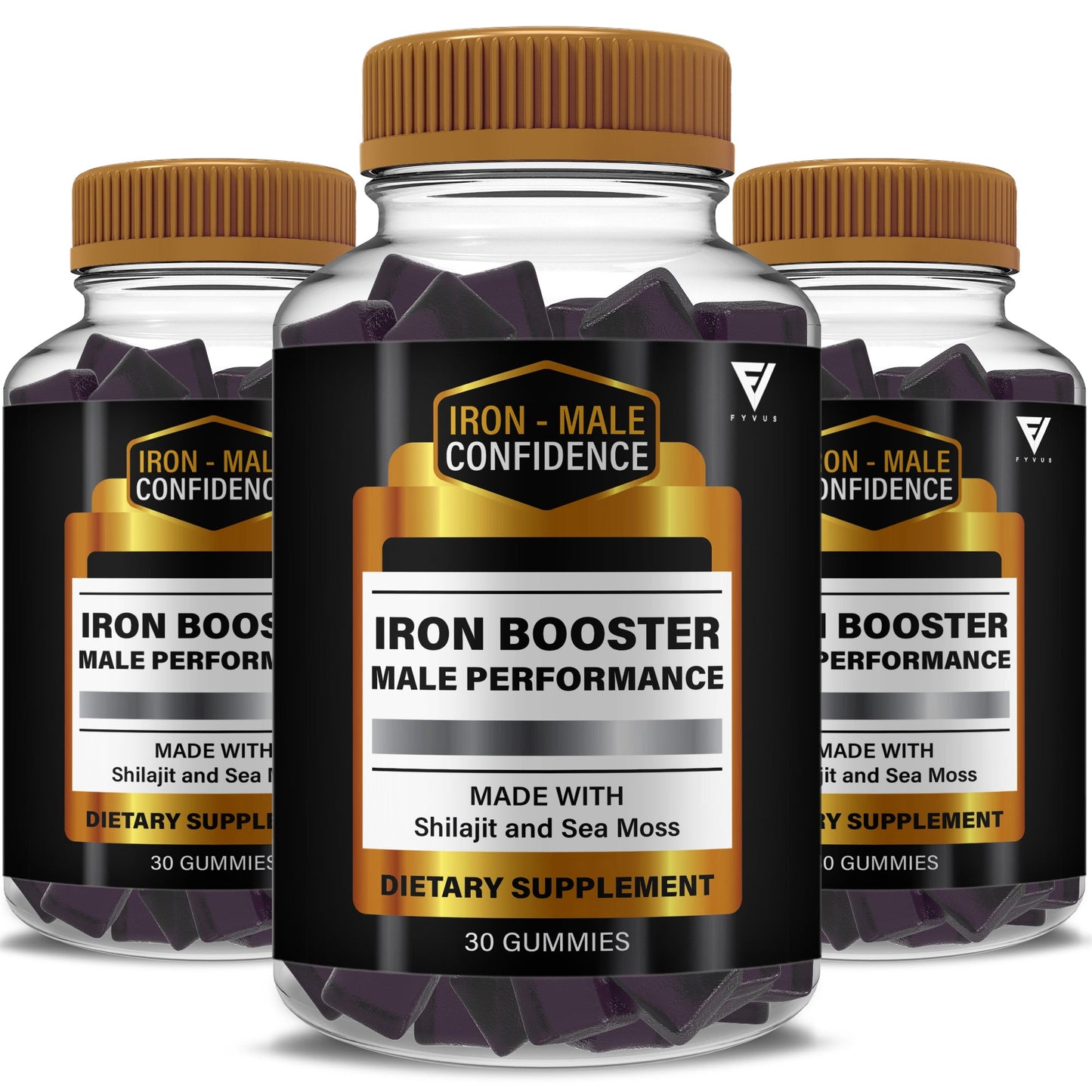 Iron Booster Male Gummies - Vitamin Place - Sports Nutrition