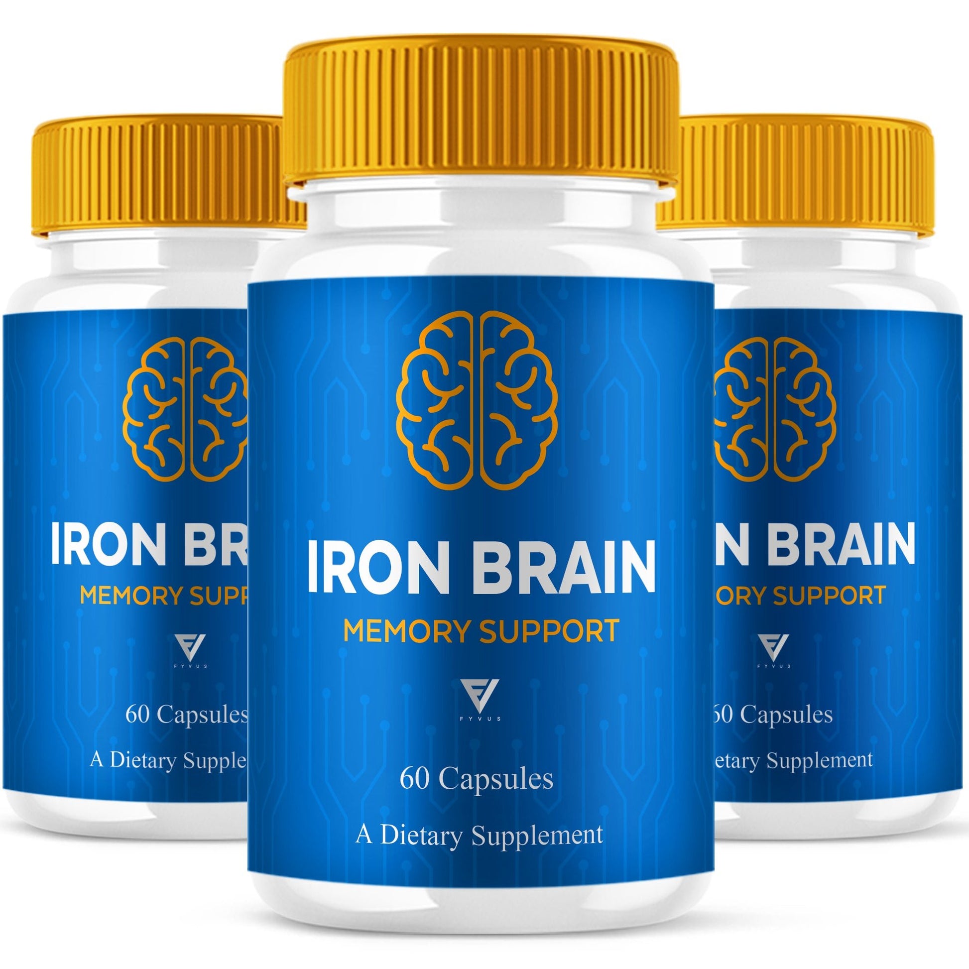 Iron Brain Capsules - Vitamin Place - Brain & Cognitive