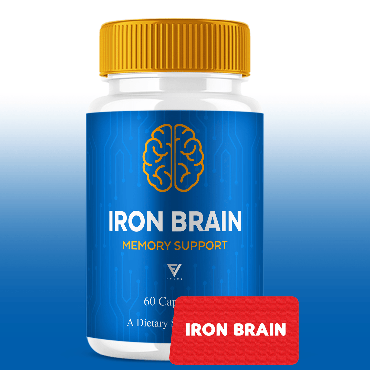 Iron Brain Capsules - Vitamin Place - Brain & Cognitive