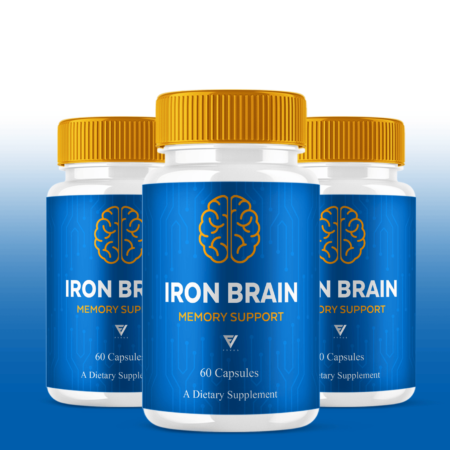 Iron Brain Capsules - Vitamin Place - Brain & Cognitive