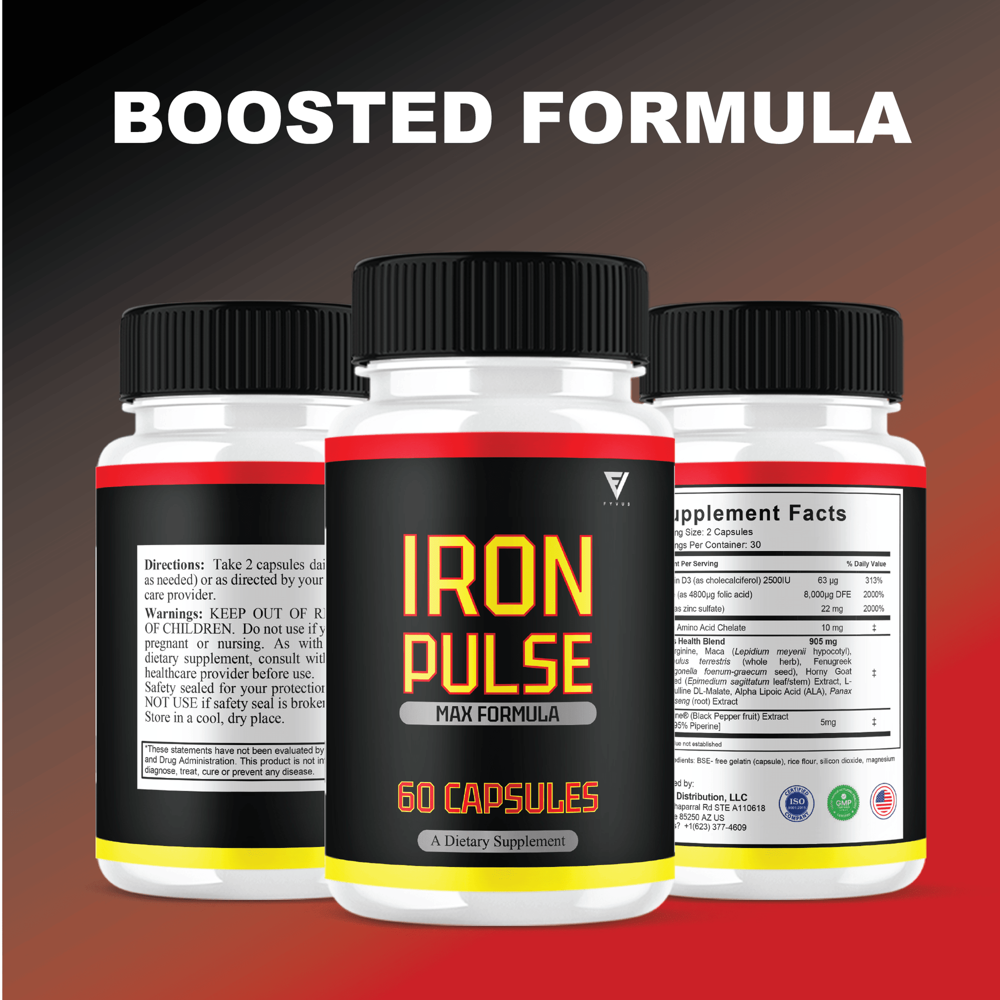 Iron Pulse Capsules - Vitamin Place - Sports Nutrition