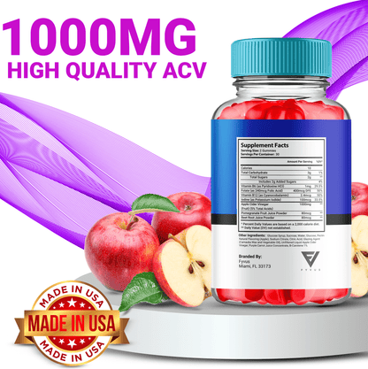 Keto Accel Keto ACV Gummies - Vitamin Place - Apple Cider Vinegar Gummies