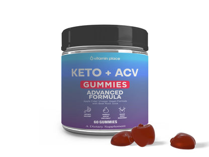 Keto ACV Gummies for Advanced Ketosis - Vitamin Place - Metabolism & Wellness