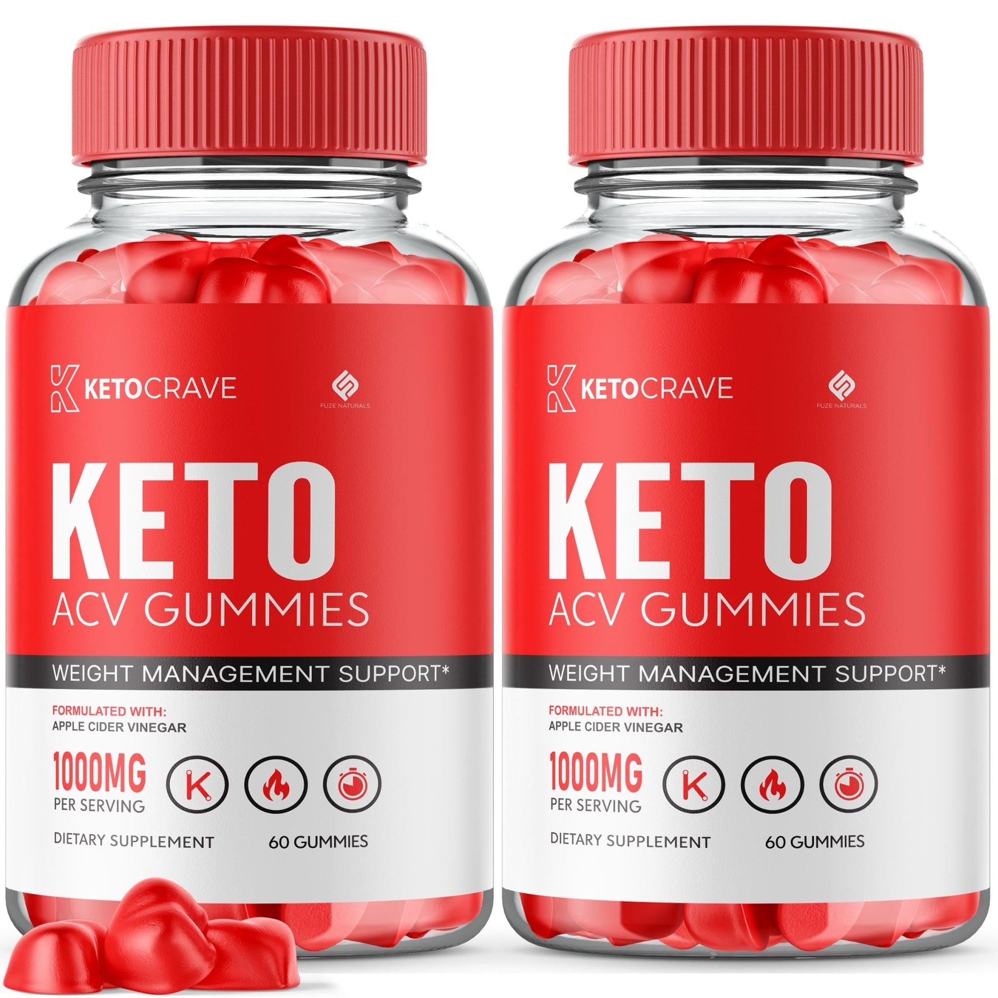 Keto Crave - Keto ACV Gummies - Vitamin Place