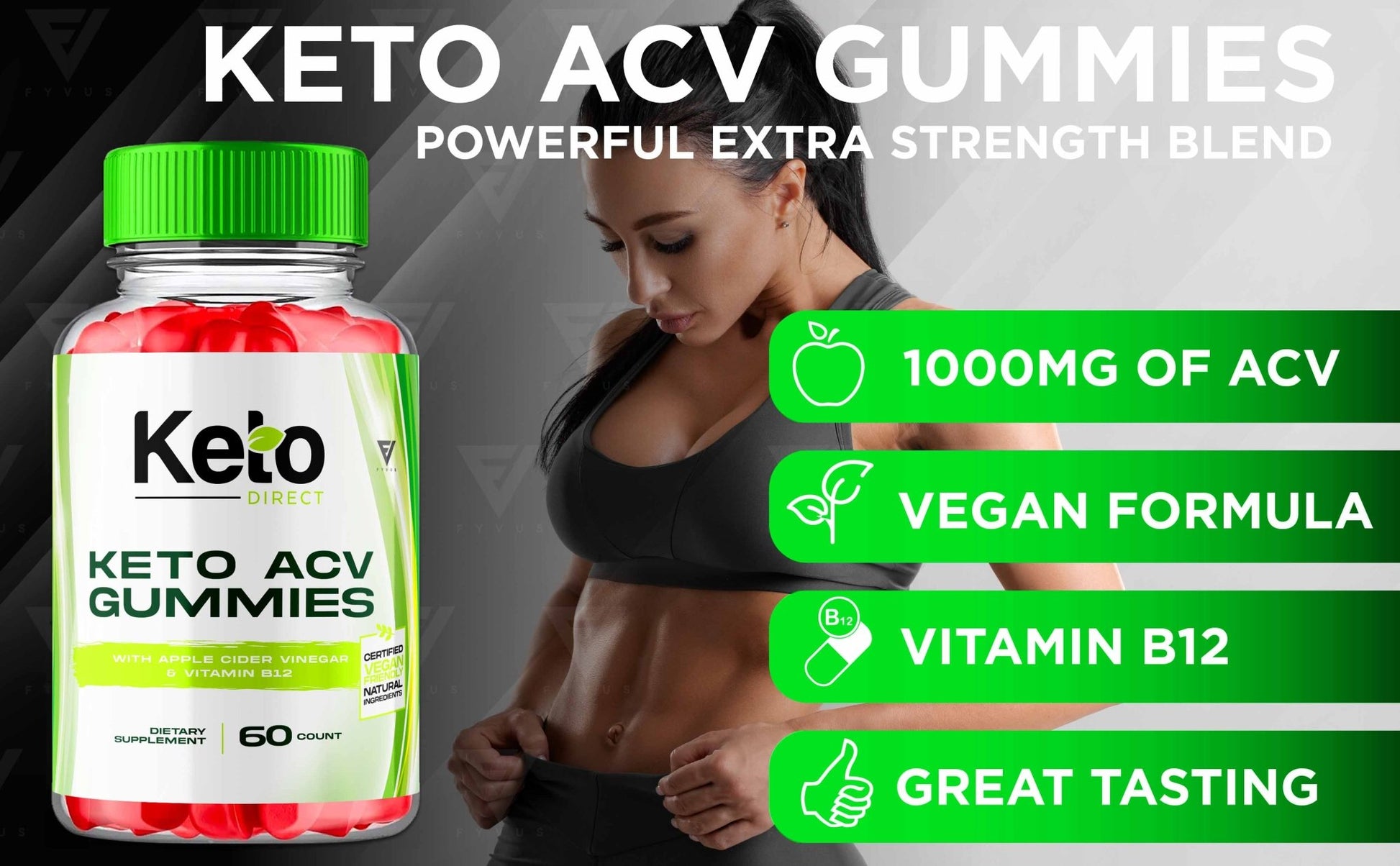 Keto Direct - Keto ACV Gummies - Vitamin Place