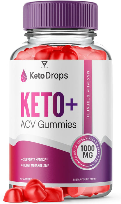 Keto Drops - Keto ACV Gummies - Vitamin Place - Apple Cider Vinegar Gummies