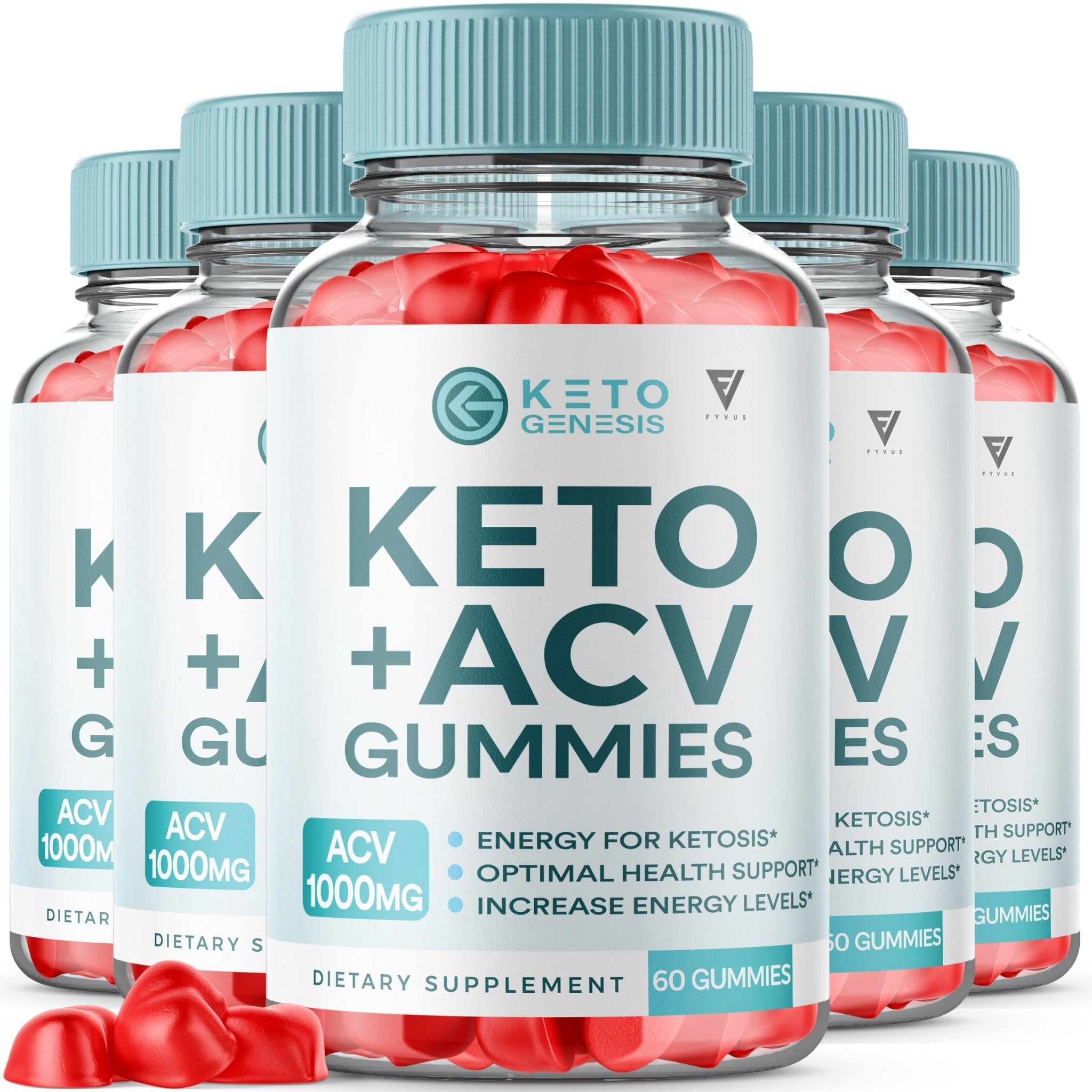 Keto Genesis - Keto ACV Gummies - Vitamin Place - Apple Cider Vinegar Gummies