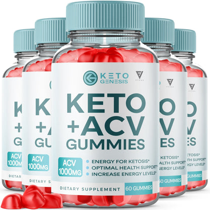 Keto Genesis - Keto ACV Gummies - Vitamin Place - Apple Cider Vinegar Gummies
