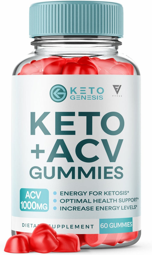 Keto Genesis - Keto ACV Gummies - Vitamin Place - Apple Cider Vinegar Gummies