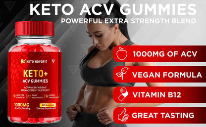 Keto Novofit - Keto ACV Gummies - Vitamin Place